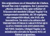 Javier Milei criticó a Claudio Tapia por la eliminación de River y Boca e insistió con el modelo de las SAD