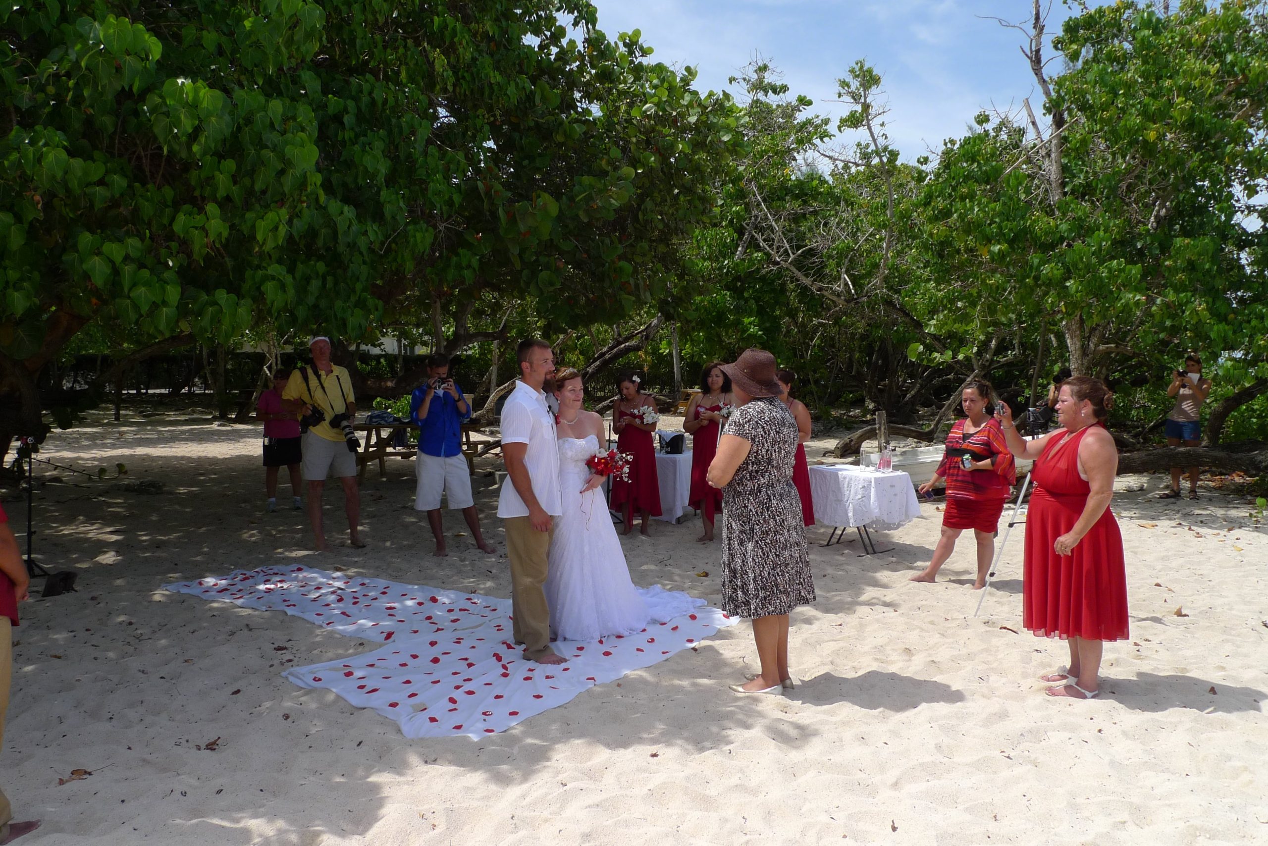Boda en el norte de la isla.