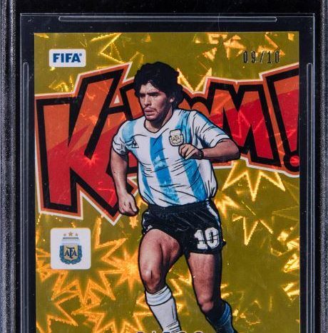 Subastaron dos figuritas únicas de Lionel Messi y Diego Maradona: la diferencia de precios sorprendió a todos