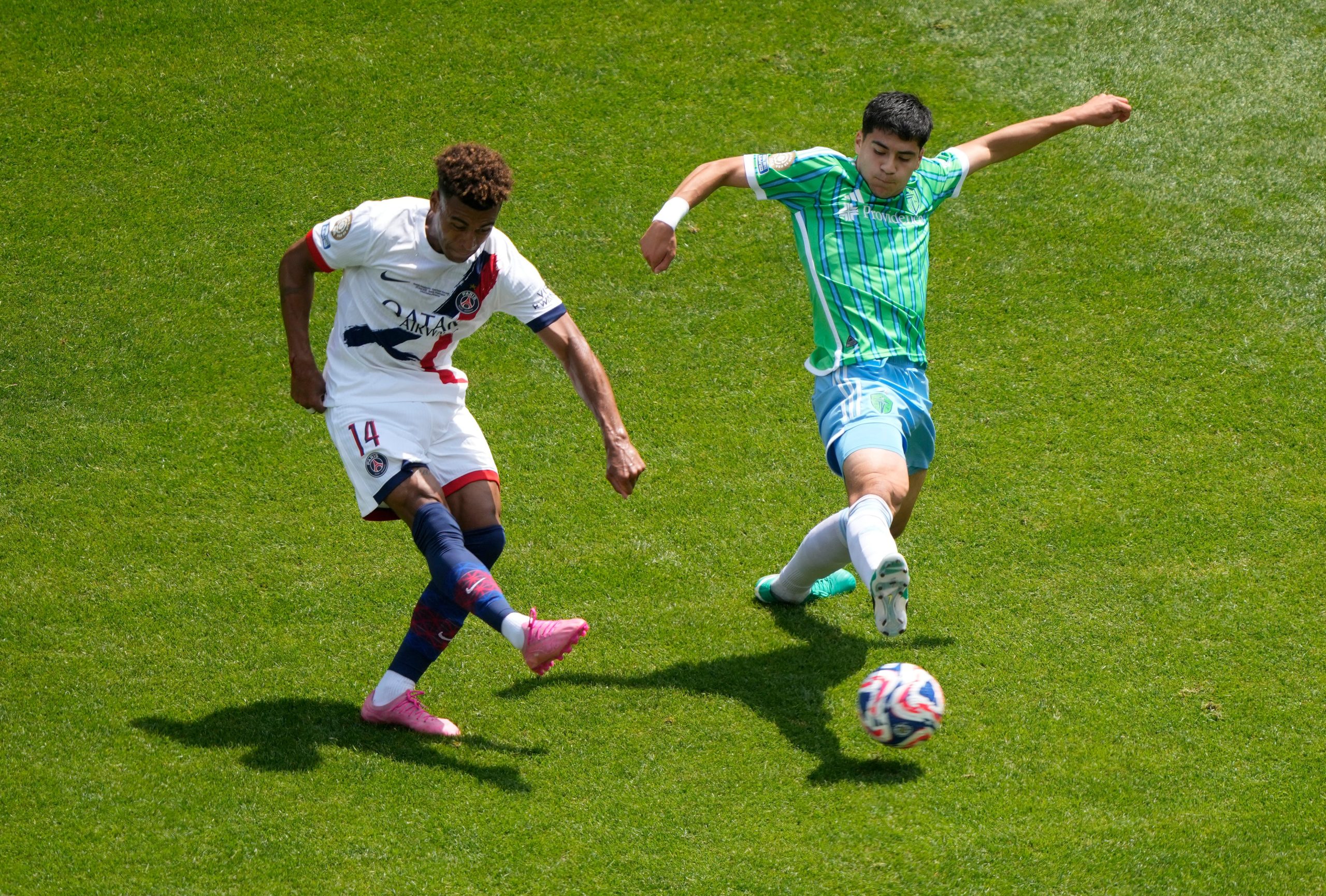 Seattle vs PSG por la fase de grupos de el Mundial de Clubes 2025 del 2025.