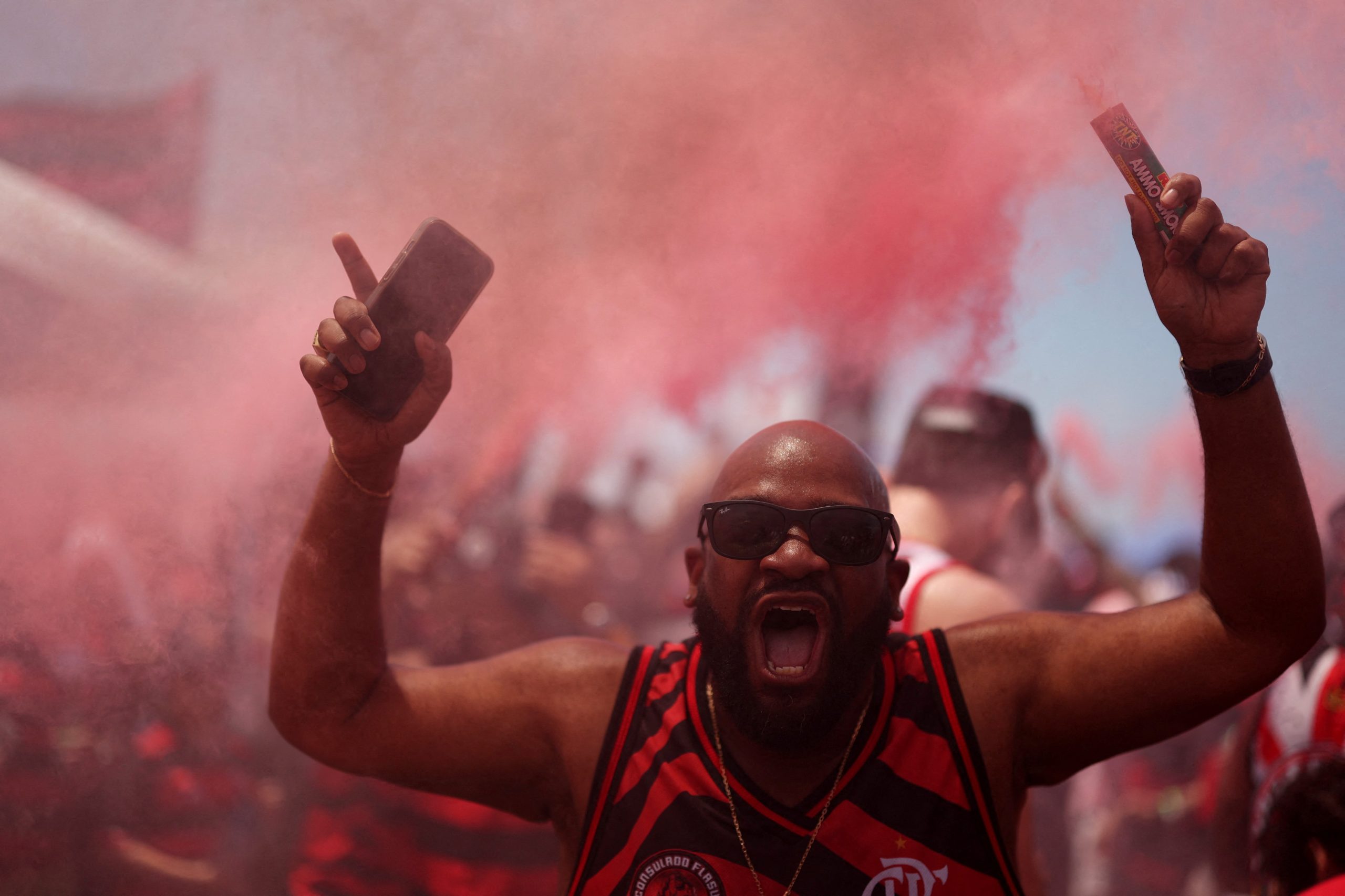 Flamengo vs Chelsea por la fase de grupos de el Mundial de Clubes 2025 del 2025.
