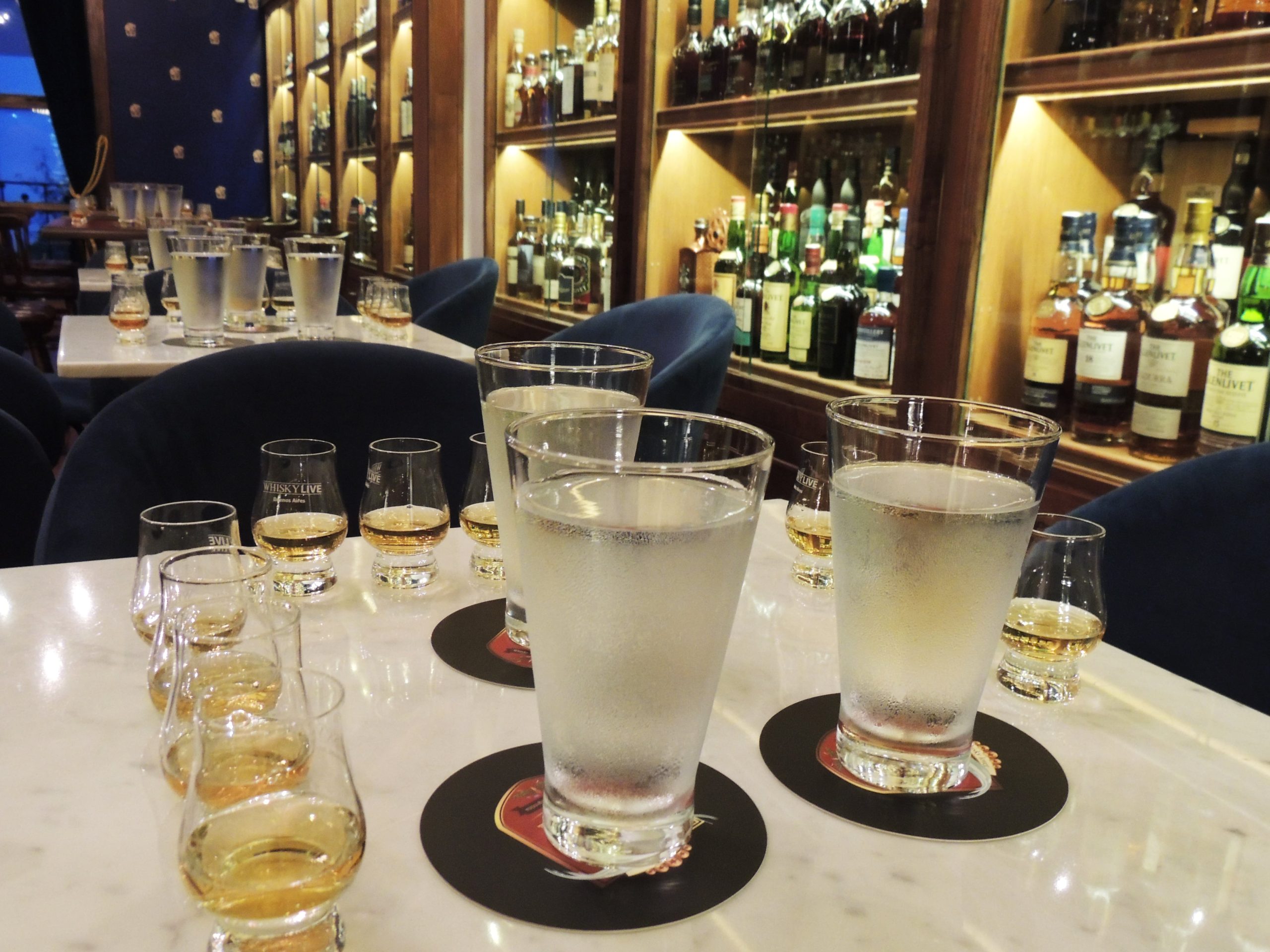 Museo del Whisky, todo preparado para una cata
