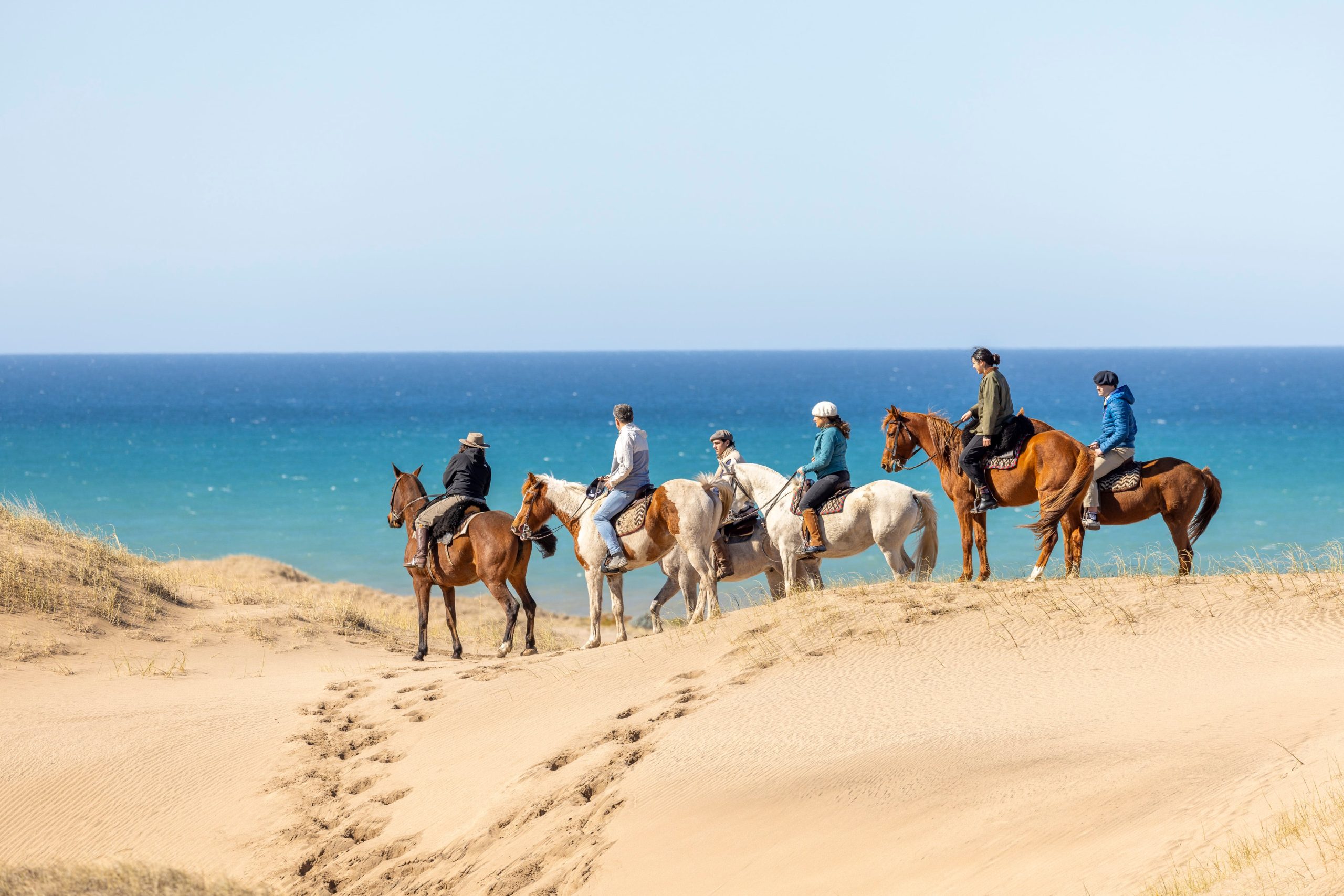 Las cabalgatas de Andora en Centinela del Mar.