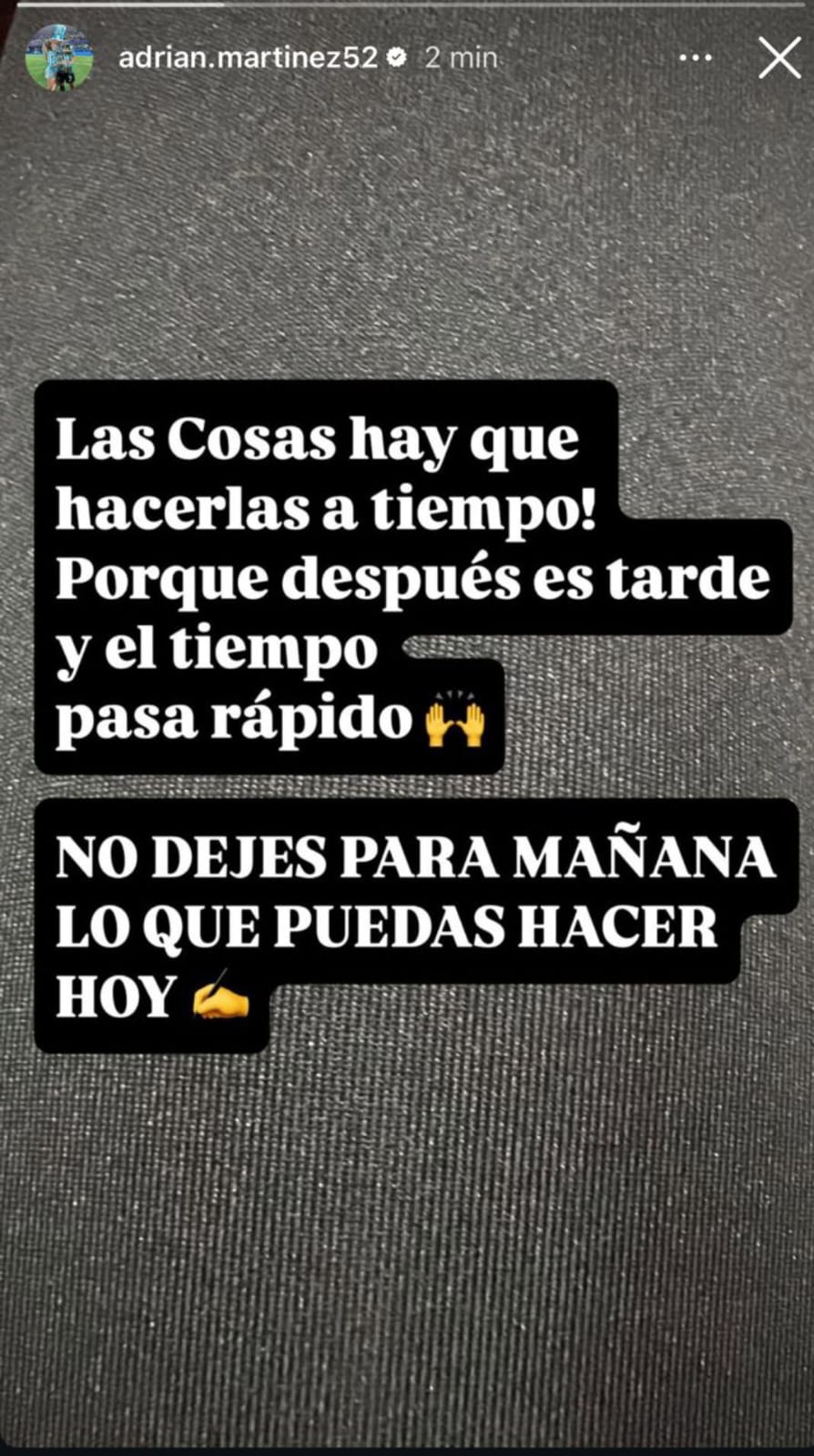 Maravilla Martínez publicó un mensaje tras la historia que compartió Salas. (Foto: Captura).
