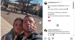 Matías Defederico presentó a su nueva novia y en las redes sociales la compararon con Cinthia Fernández