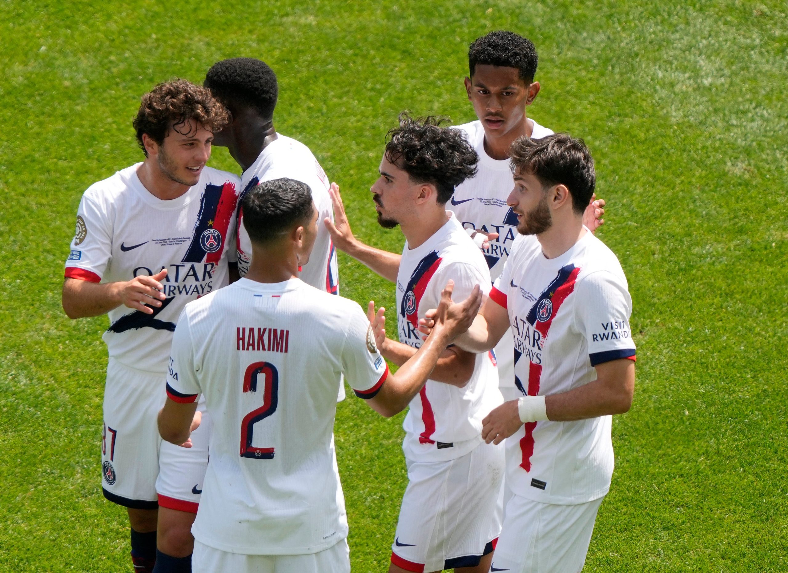 Seattle vs PSG por la fase de grupos de el Mundial de Clubes 2025 del 2025.
