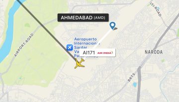 India: se estrelló un avión que iba a Londres con más de 240 pasajeros a bordo