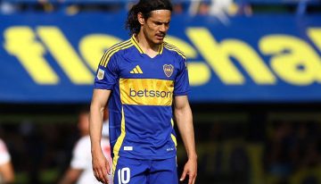 El uruguayo Cavani demora su recuperación y preocupa a Boca a días del Mundial de Clubes