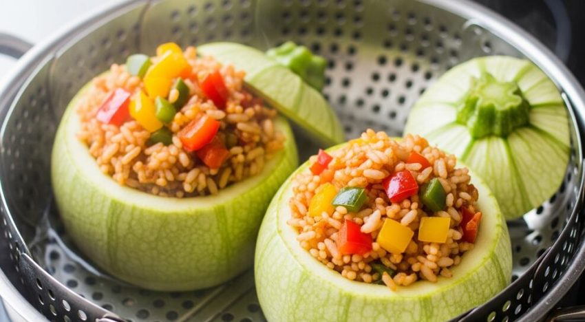 Adiós al horno: cómo hacer zapallitos rellenos de forma rápida