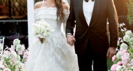 Boda real. La princesa Iman Pahlavi, nieta de Farah Diba, se casó en París