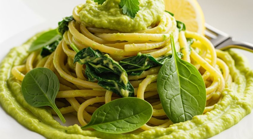 Ni pesto ni crema: receta de salsa con palta y una pasta casera ideal