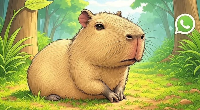 Así se puede activar el “modo Capibara” en WhatsApp en julio 2025