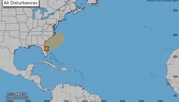 Nueva trayectoria de la tormenta que llega a Florida y opacará el 4 de julio esta temporada de huracanes