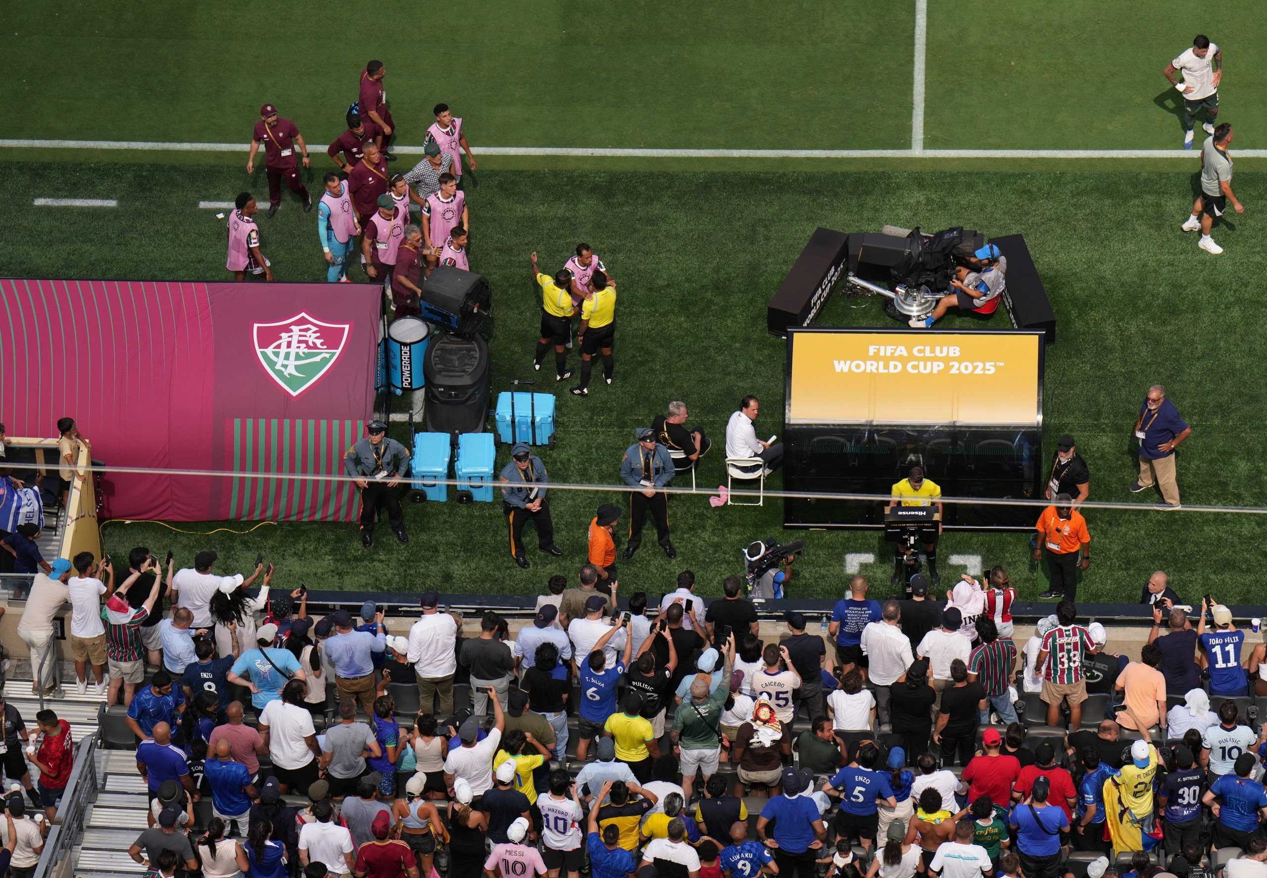 Fluminense vs Chelsea por las semifinales de el Mundial de Clubes 2025 del 2025.