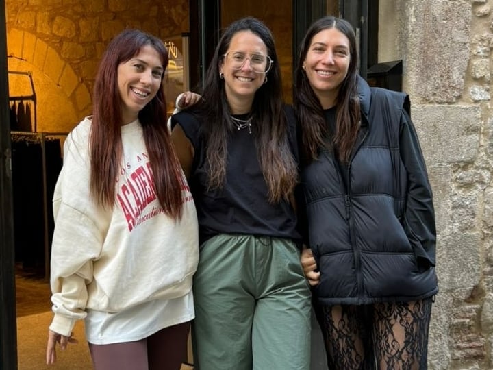Julieta Alalu, Iara Weich y Sofía Berendorf, socias de Bunker