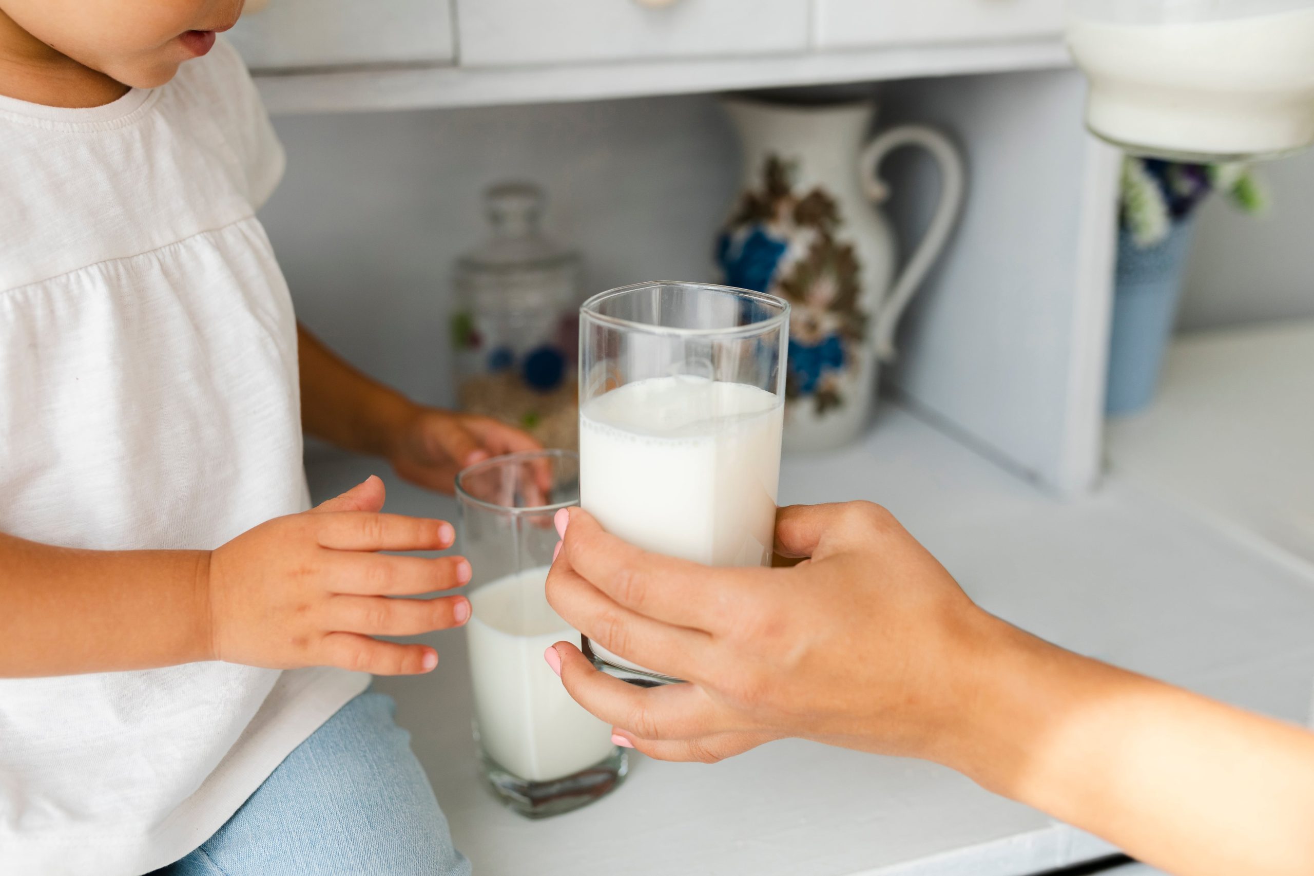 La leche tiene vitamina A