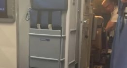 El momento en el que agentes del ICE arrestan a un piloto de Delta Airlines después de aterrizar en San Francisco
