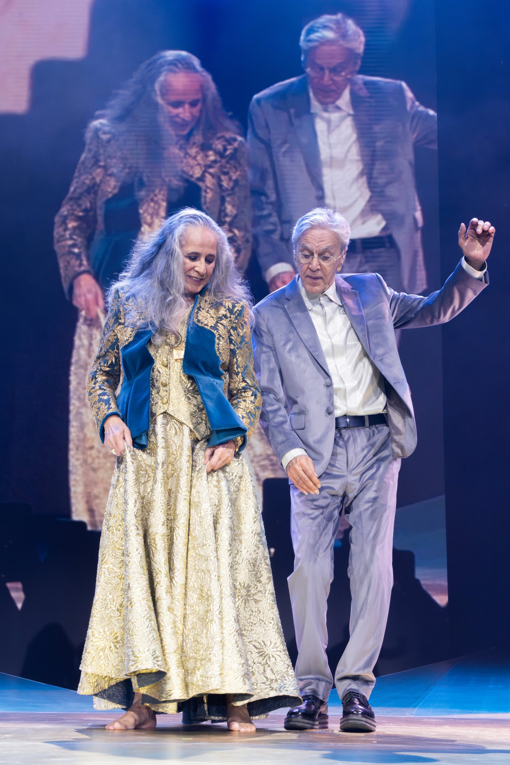 Caetano Veloso y Maria Bethânia realizaron una histórica gira juntos