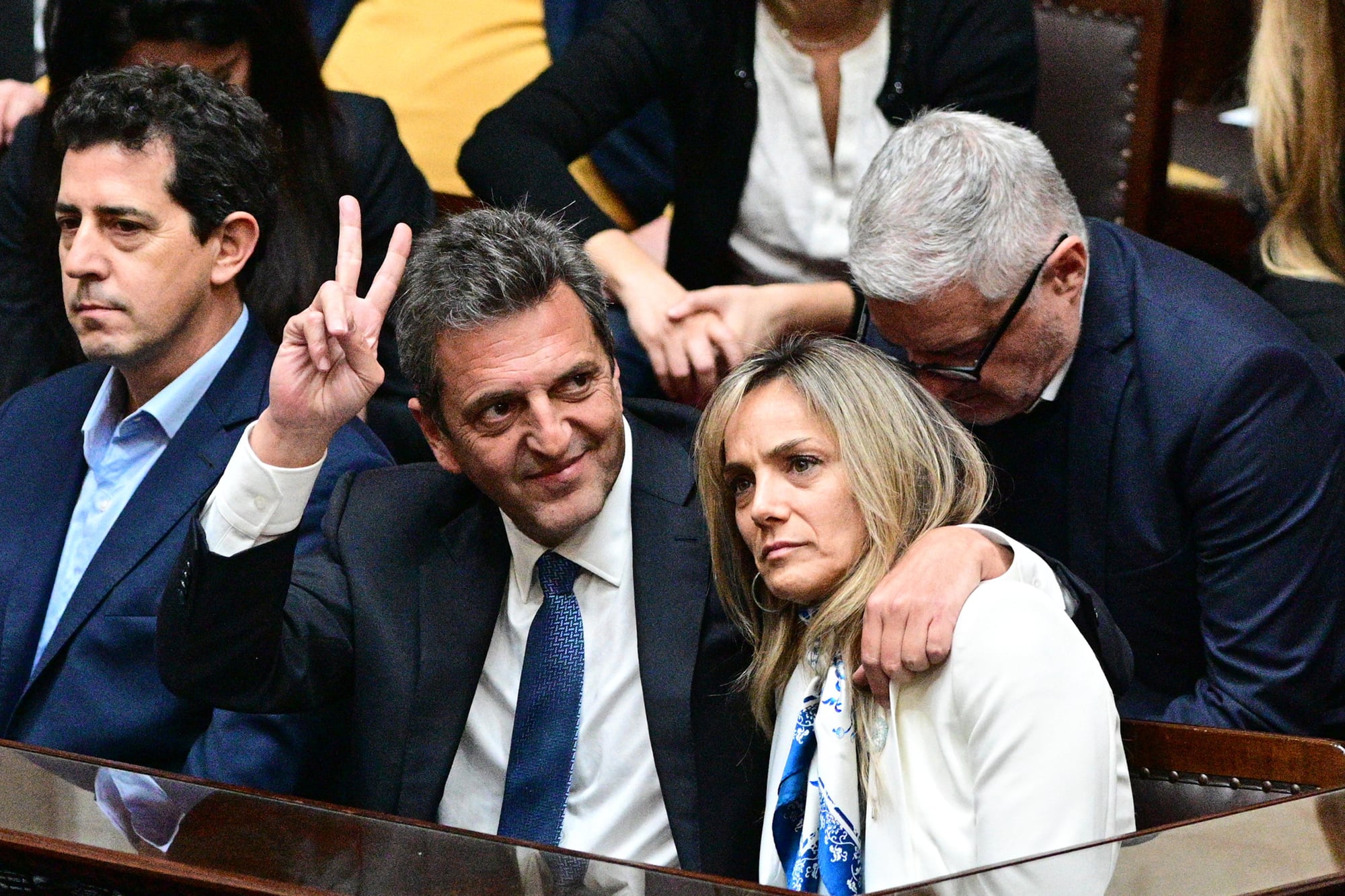Sergio Massa y Malena Galmarini