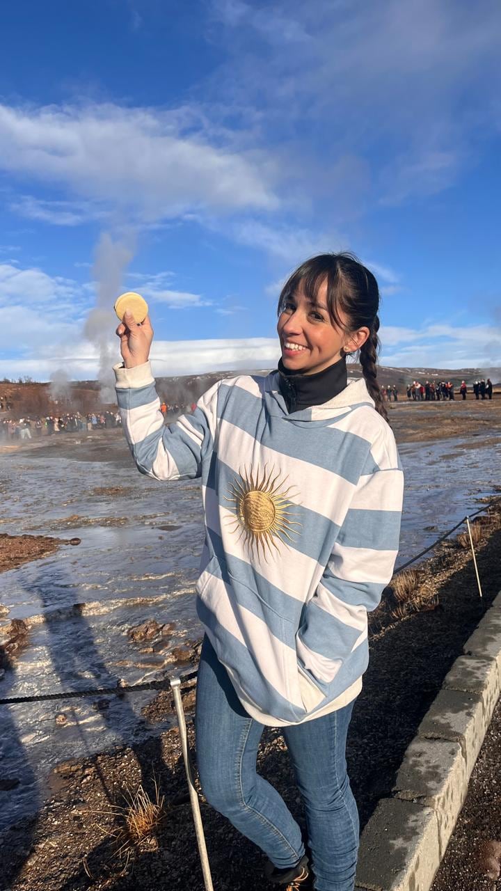 “Si vas a Islandia, traé alfajores”.