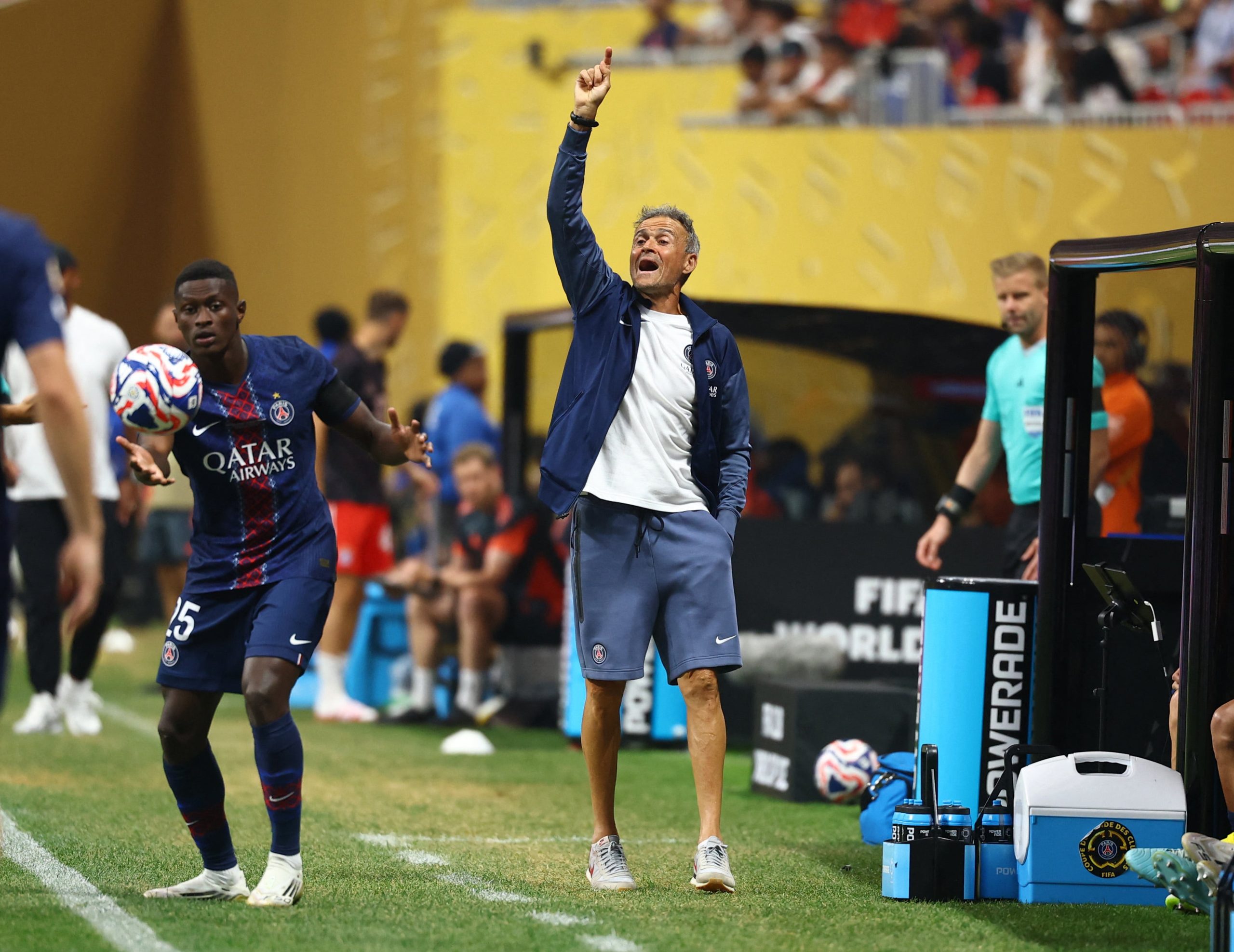 PSG vs B. Múnich por los cuartos de final de el Mundial de Clubes 2025 del 2025.