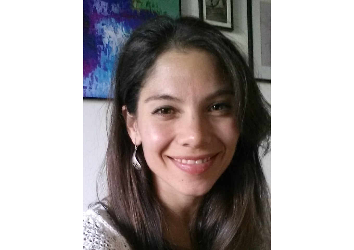 María José, el día de su llegada a Nueva York.