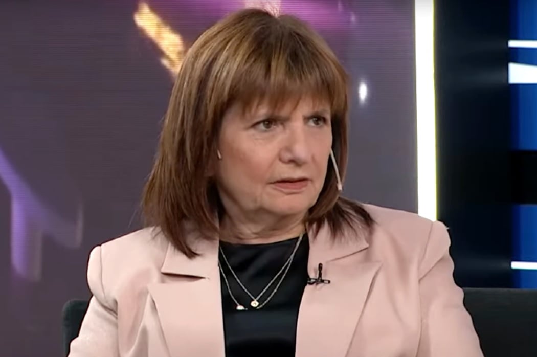 Patricia Bullrich, ministra de Seguridad Nacional, en La Cornisa (LN+).