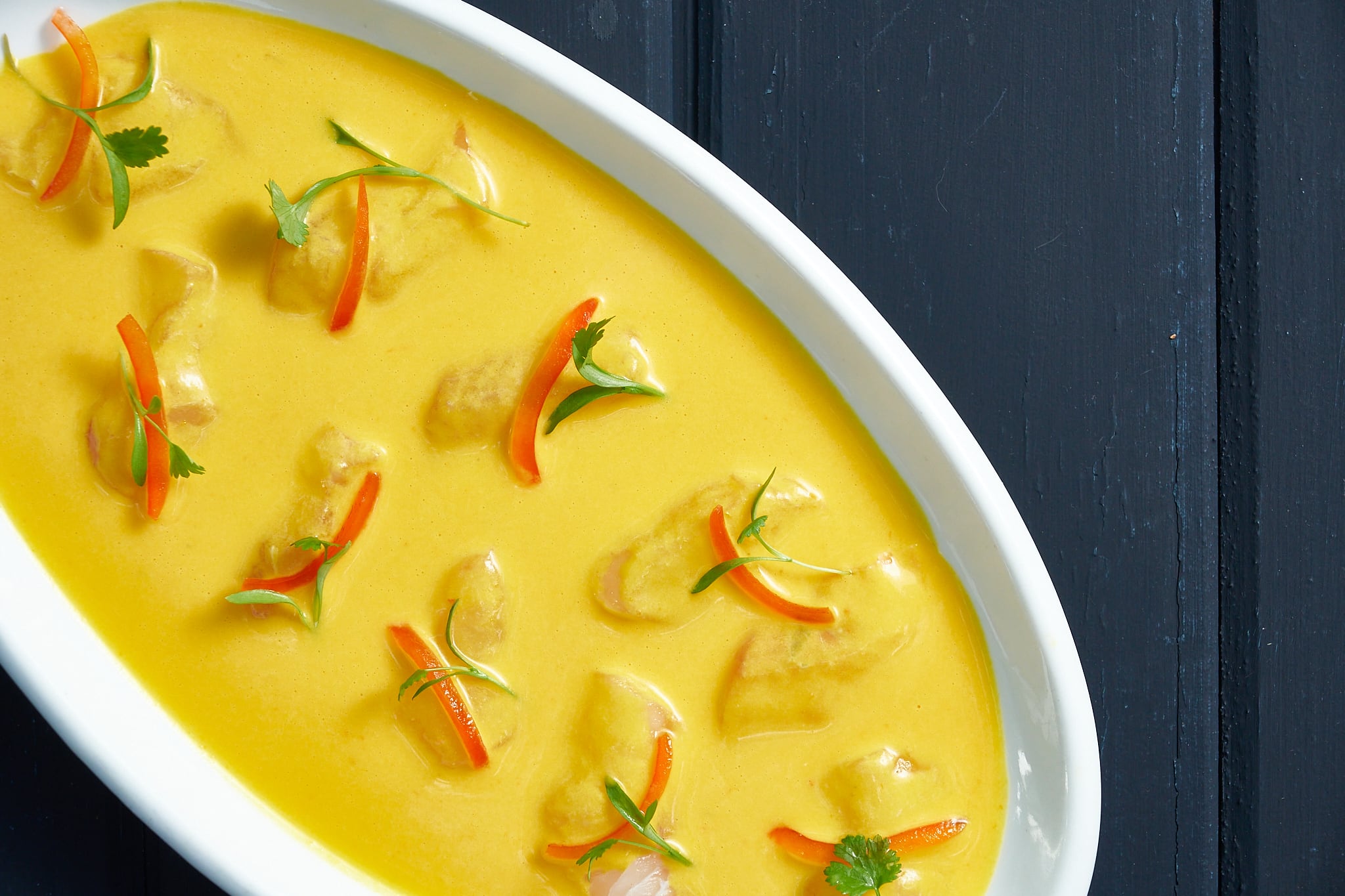 Tiradito criollo en La Mar.