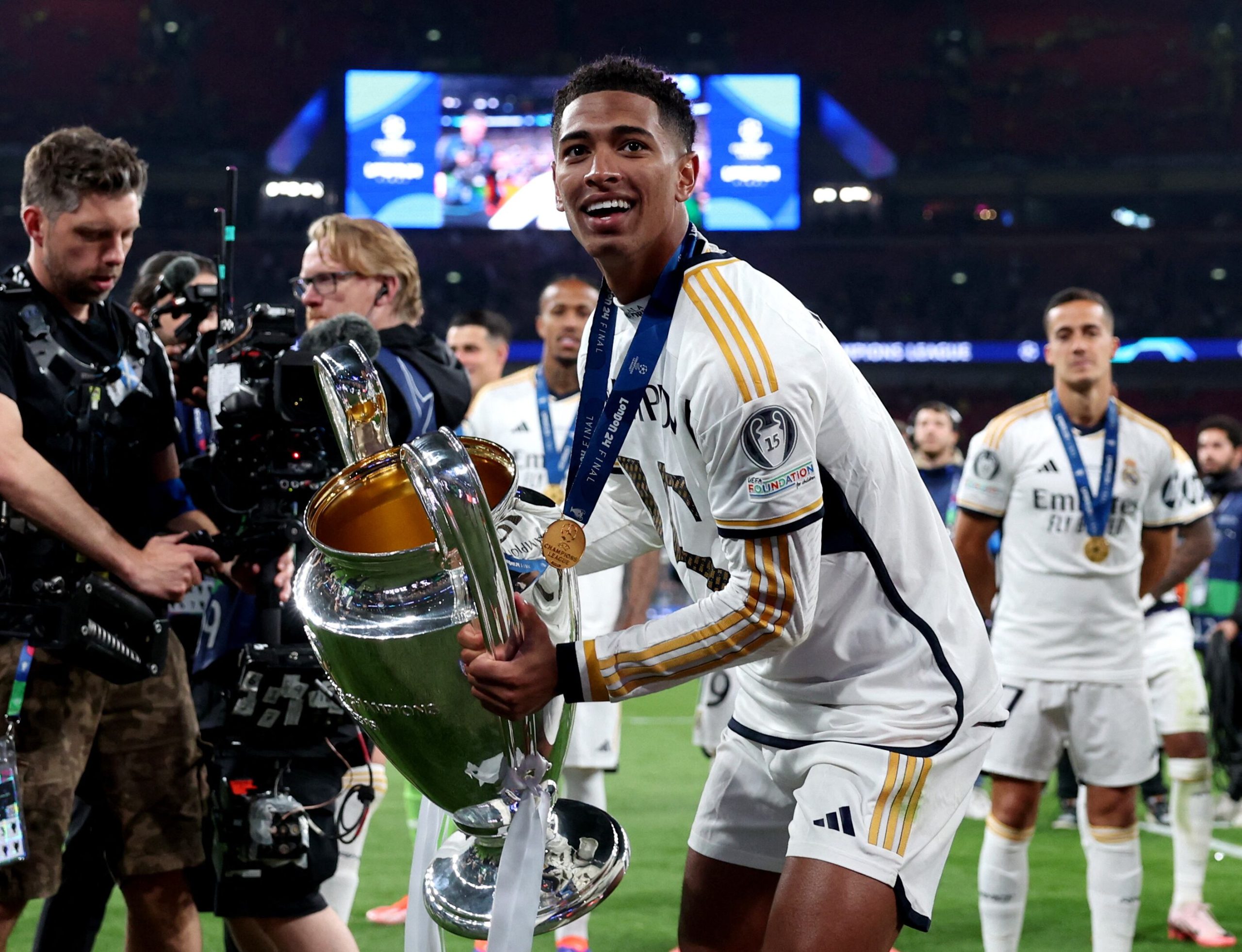Bellingham ya ganó una Champions League con el Real Madrid. (Foto: REUTERS/Lee Smith)