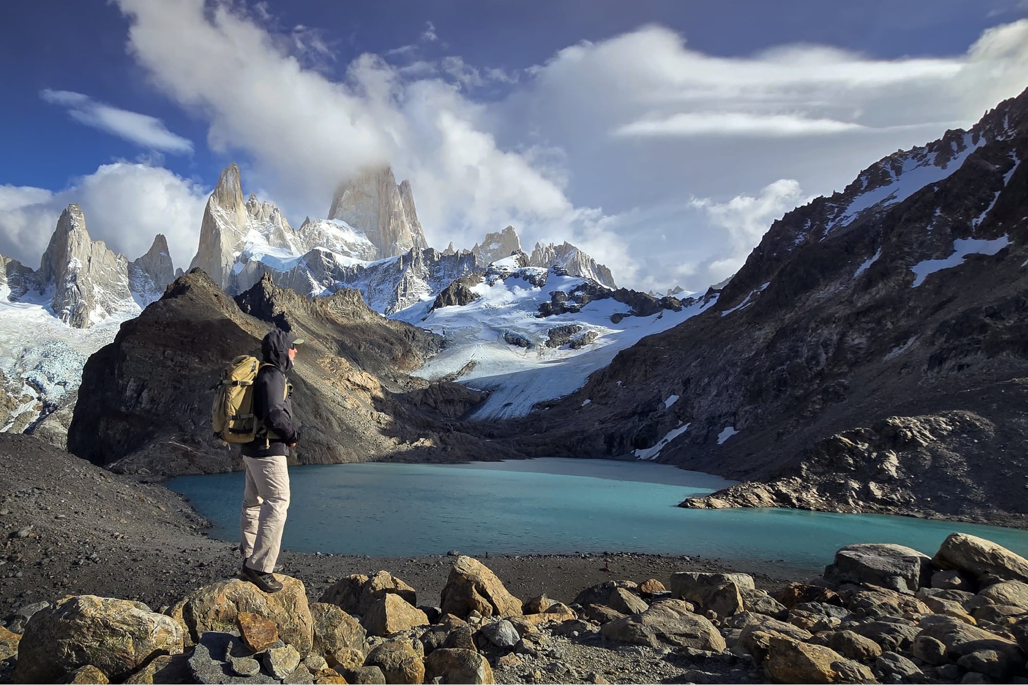 Gustavo, en el sur argentino.