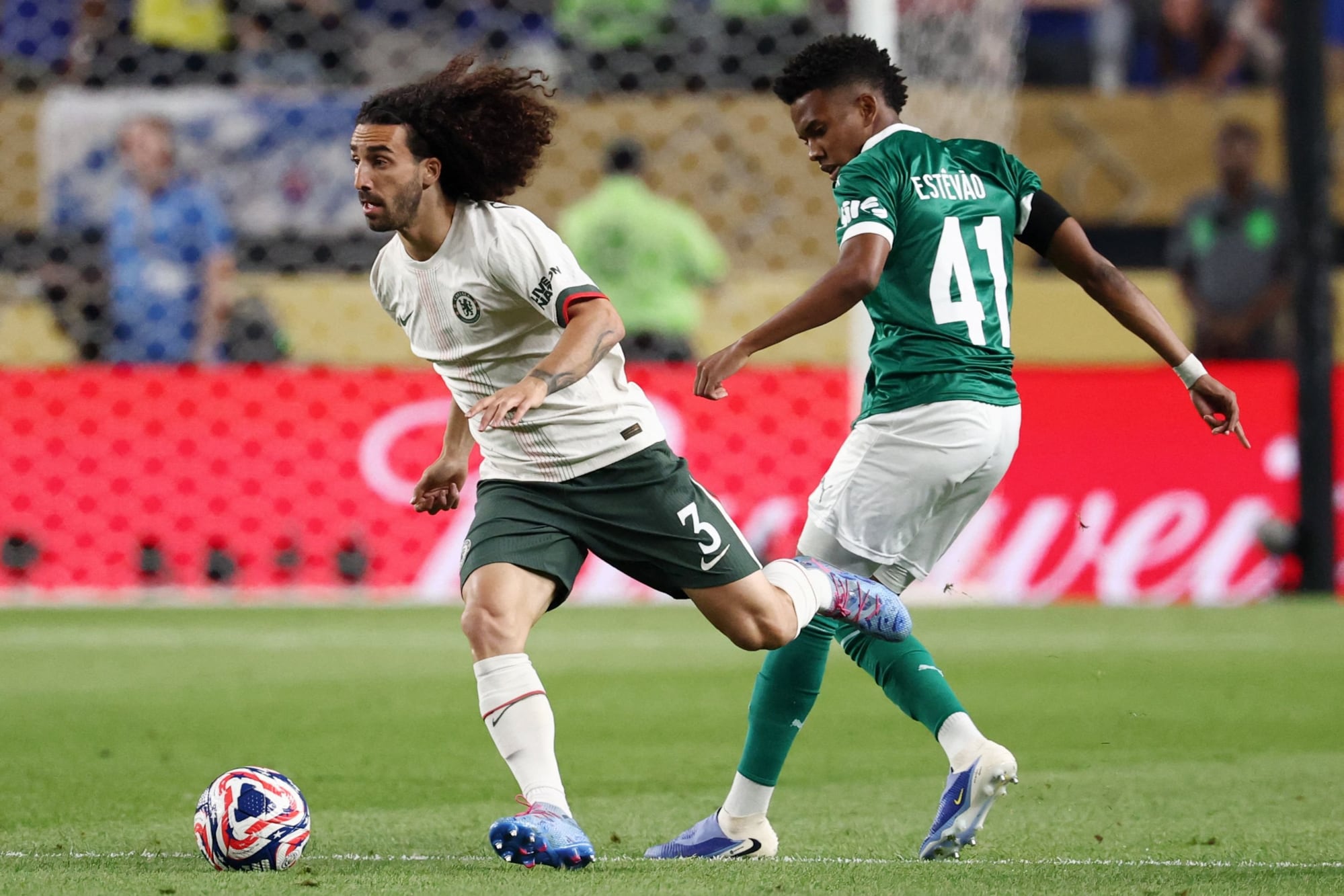 Marc Cucurella, de Chelsea, en el partido ante Palmeiras