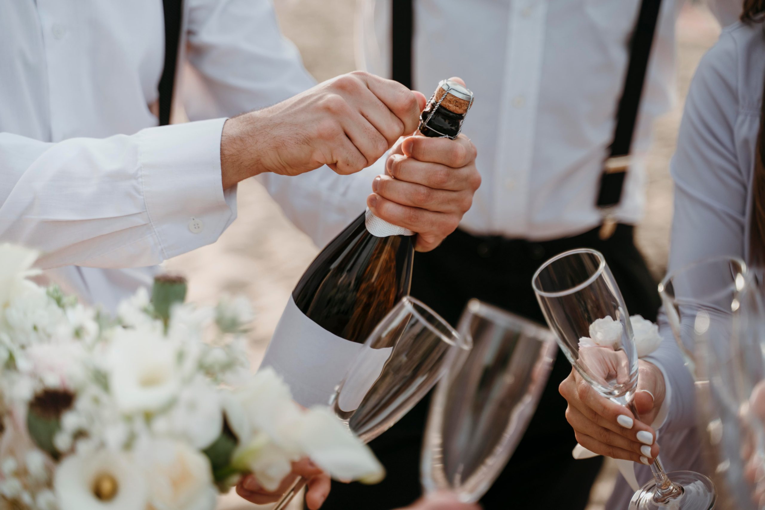 Se vieron por primera vez en un casamiento