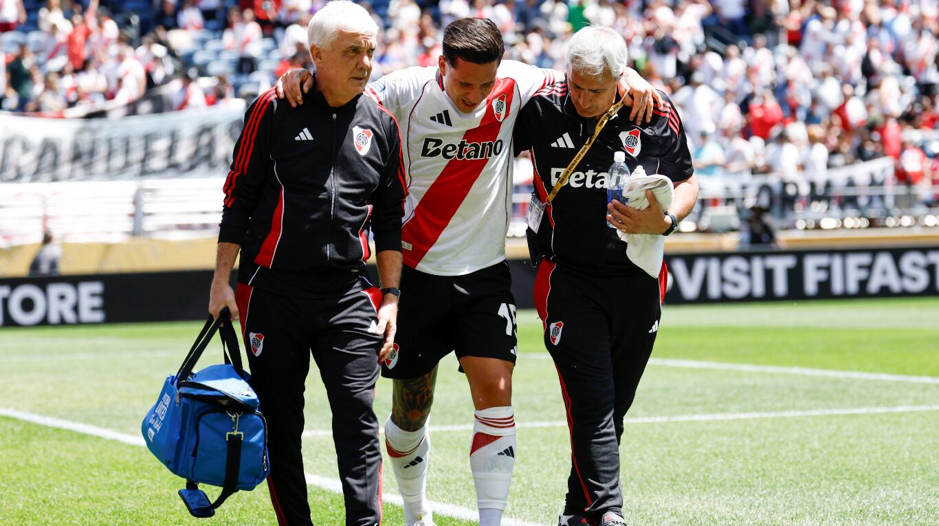 Driussi todavía se recupera de la lesión sufrida en el Mundial de Clubes (Foto: EFE).