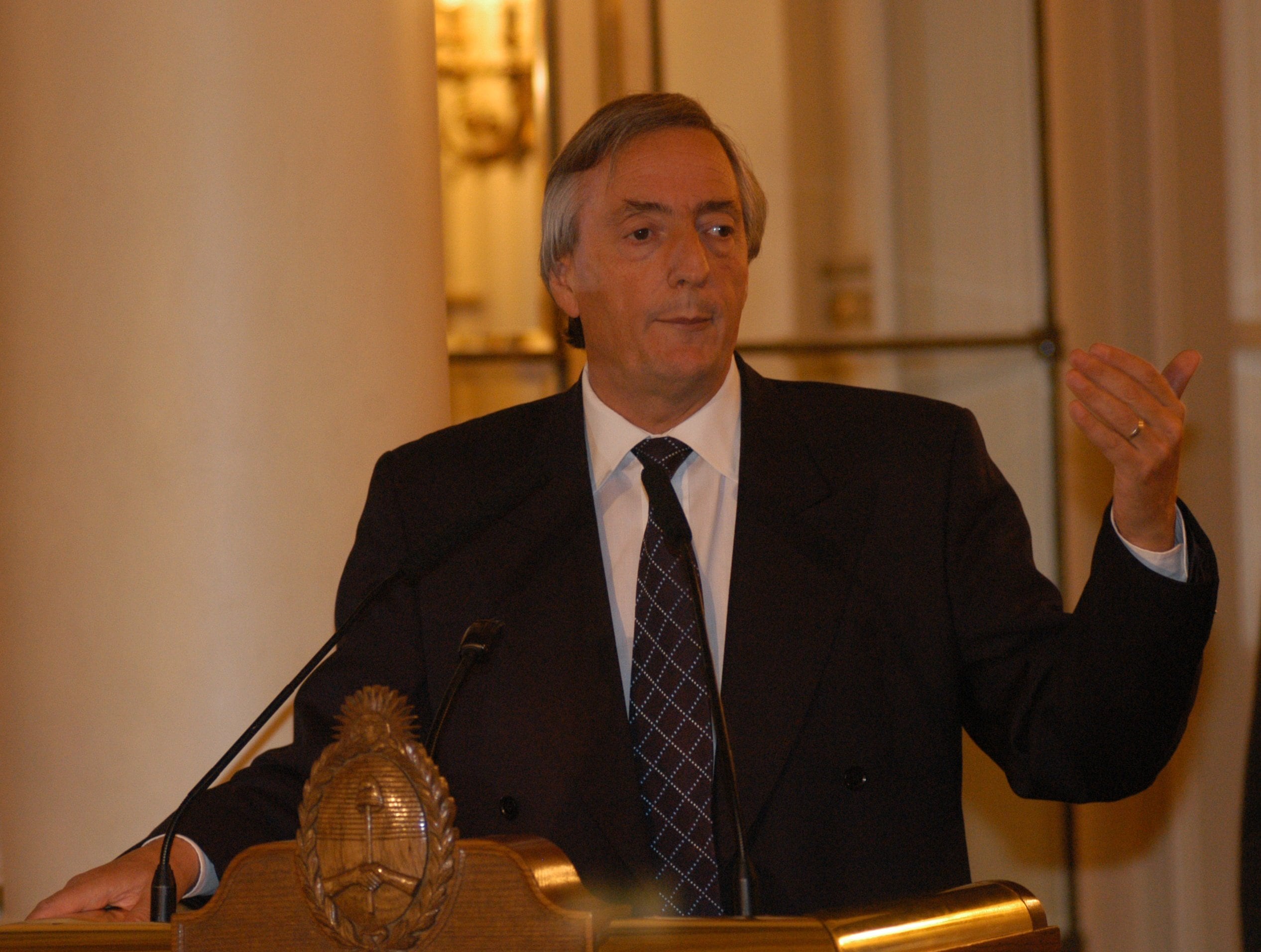 El expresidente Néstor Kirchner