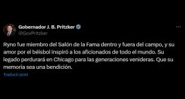 La sentida despedida de JB Pritzker a la estrella del baseball Ryne Sandberg: “Su legado perdurará en Chicago”