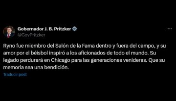 La sentida despedida de JB Pritzker a la estrella del baseball Ryne Sandberg: “Su legado perdurará en Chicago”