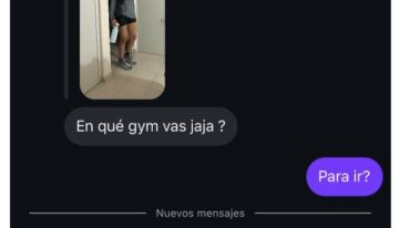 Una chica iba al gimnasio, subió una historia a Instagram y recibió un comentario que se volvió viral