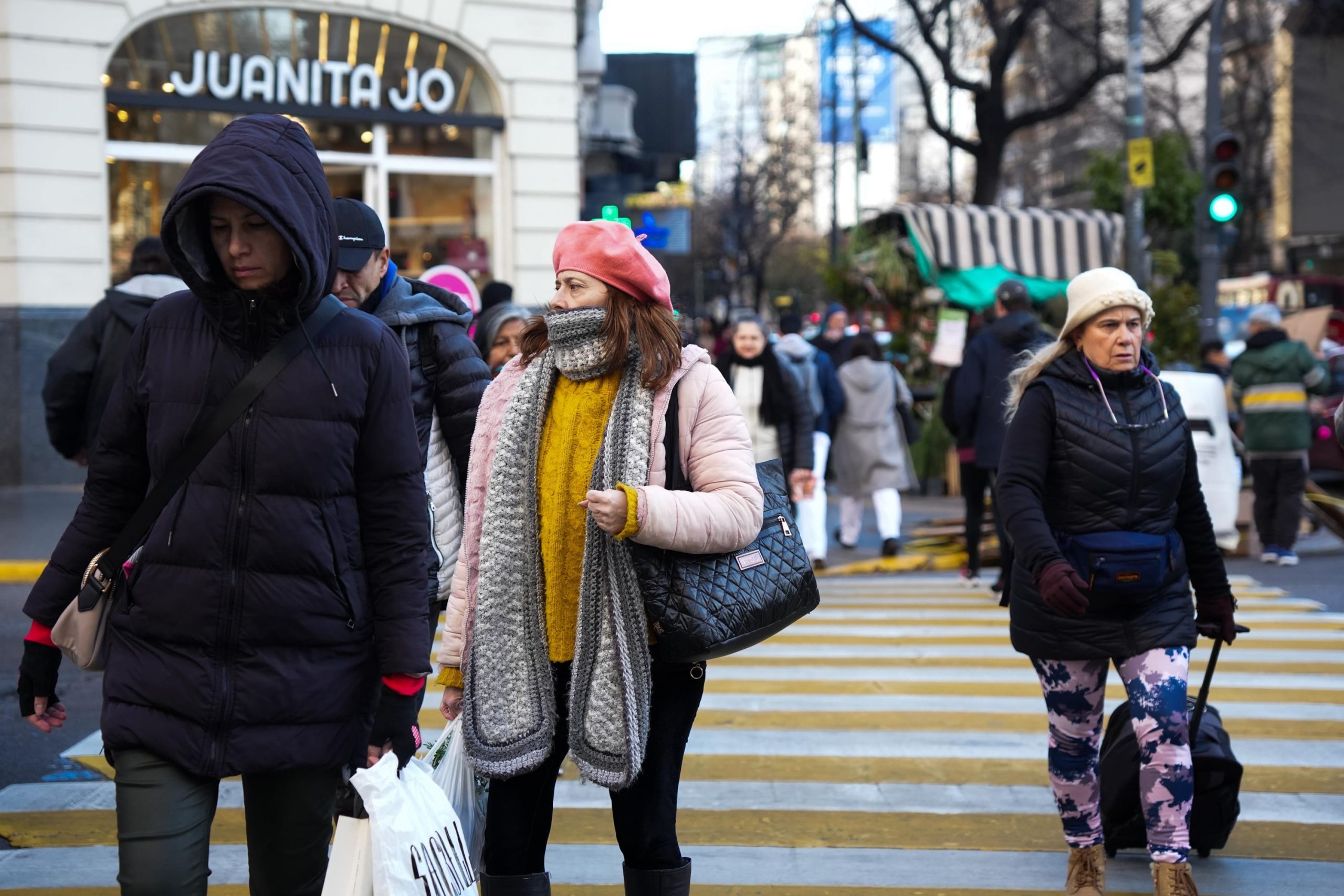 Se espera una caída abrupta de las temperaturas