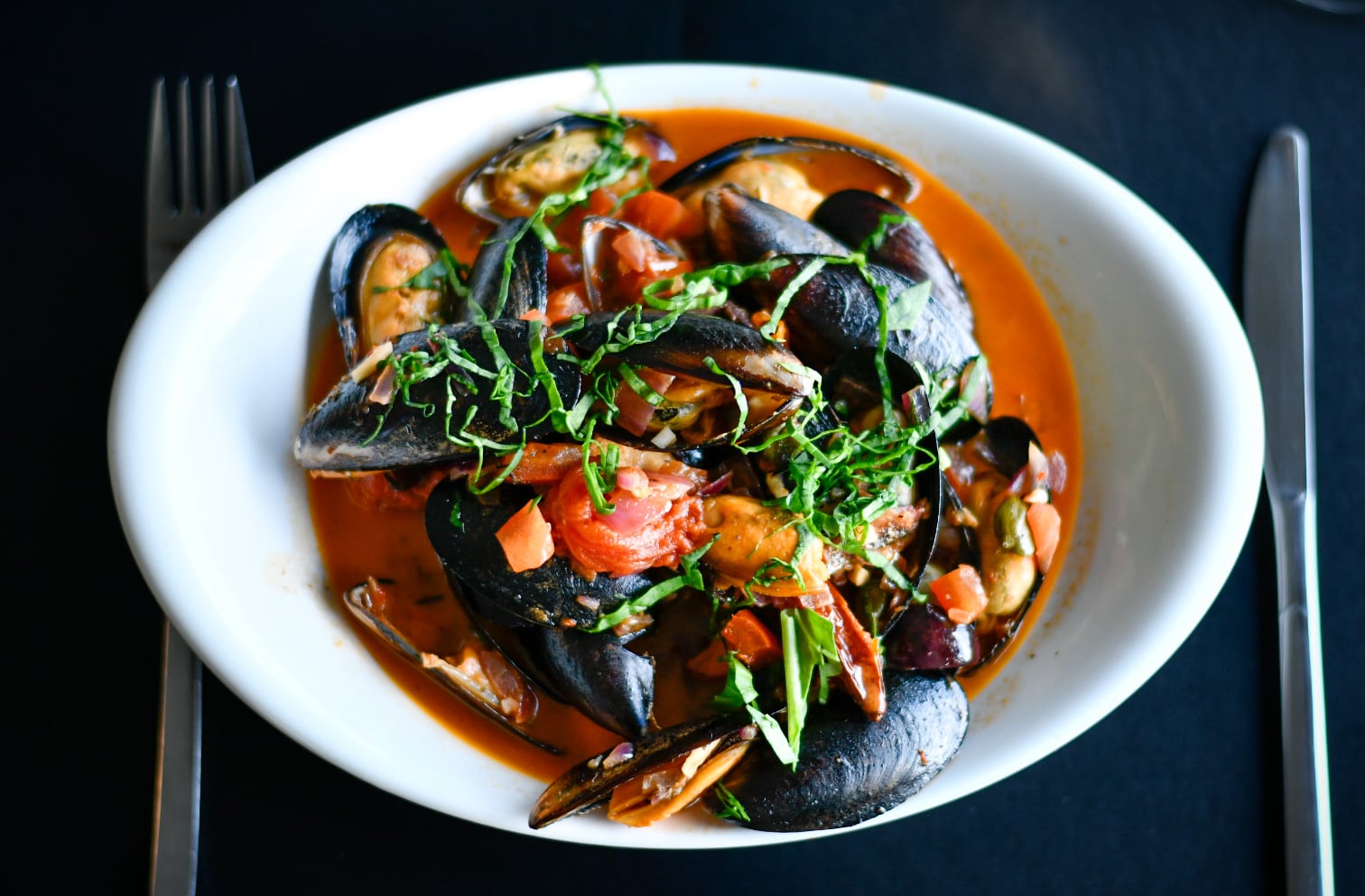 Además de los platos indios, los mariscos son el otro eje de la propuesta del restaurante.