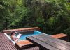 En plena selva, 14 villas exclusivas con pileta privada y estadía a medida