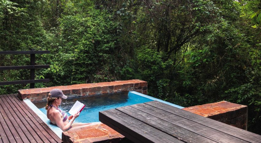 En plena selva, 14 villas exclusivas con pileta privada y estadía a medida