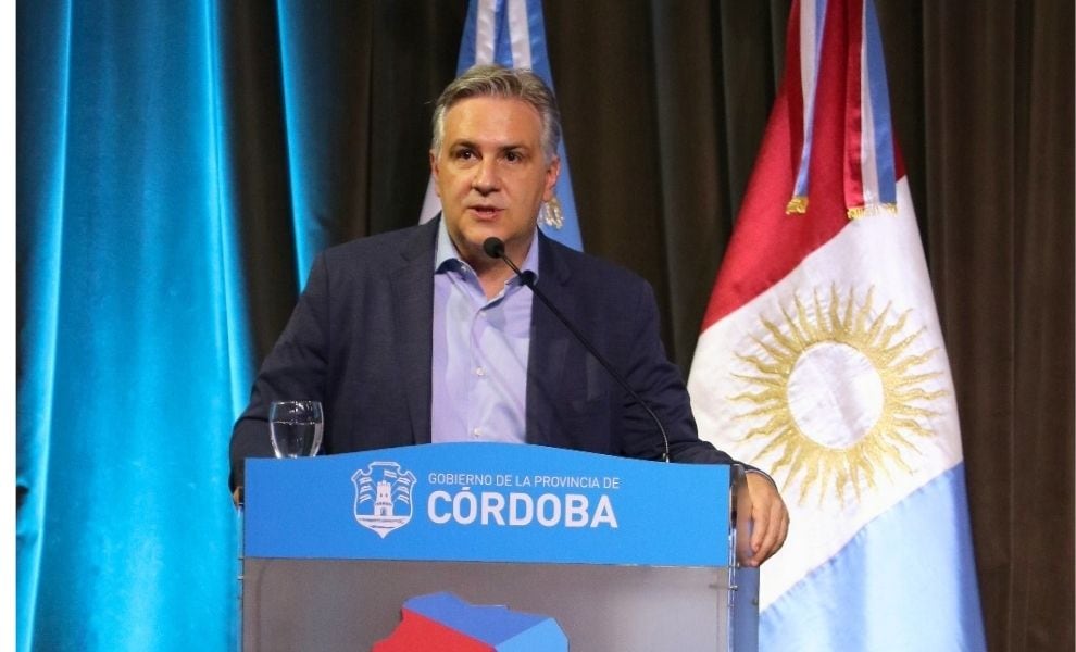 Martín Llaryora, gobernador de Córdoba.