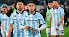 “¡Largá la pelota!“: la fuerte pelea de dos jugadores de Racing durante el partido con Estudiantes