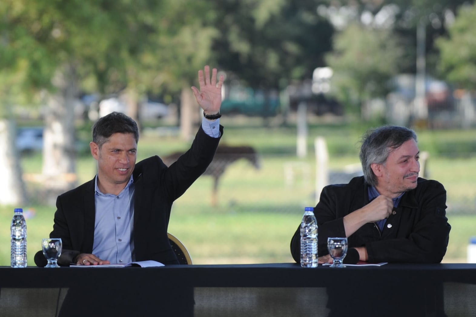 Axel Kicillof y Máximo Kirchner tienen una relación tensa 