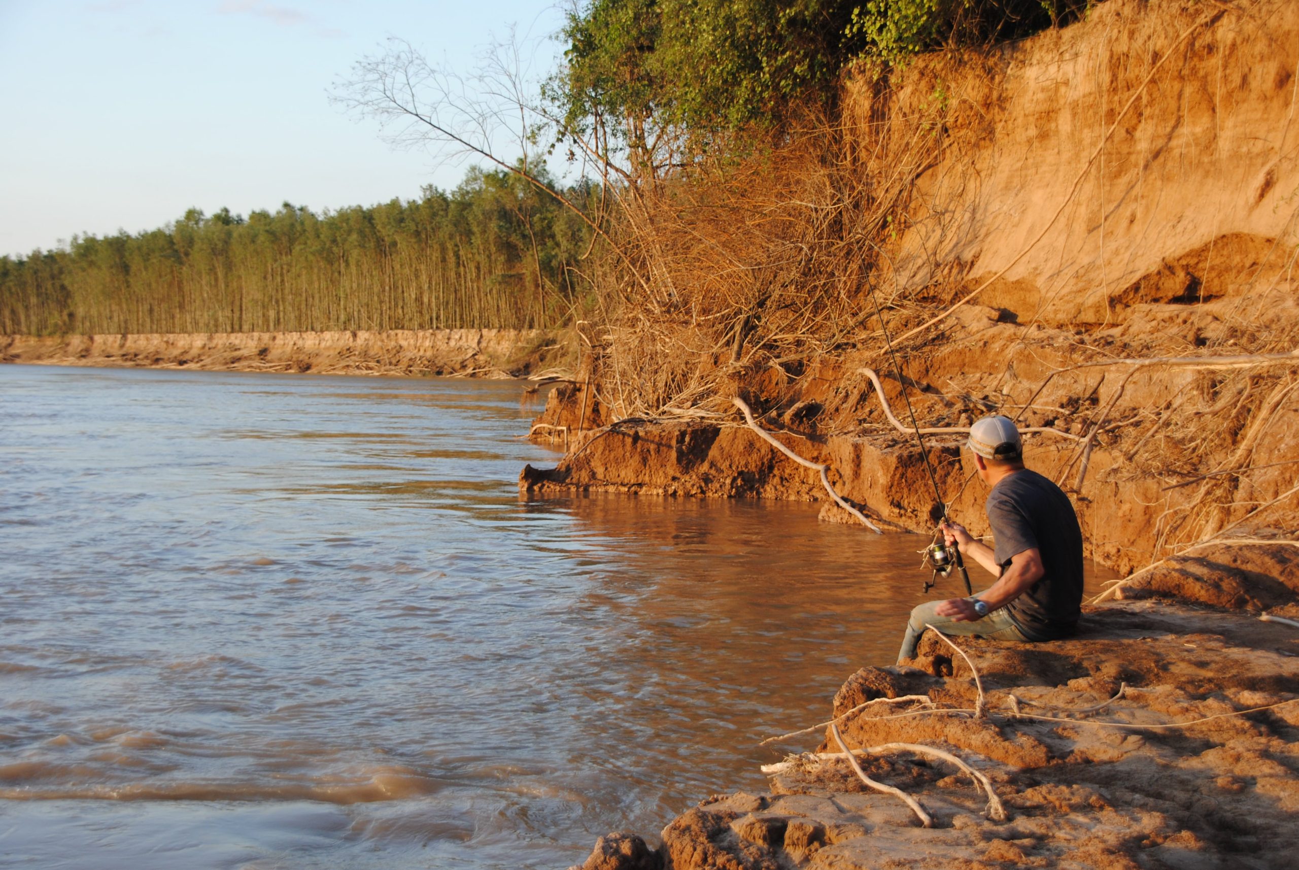 La reserva privada es un espacio de 2.000 hectáreas ubicado cerca de Laguna Yema, en la planicie aluvial del río.
