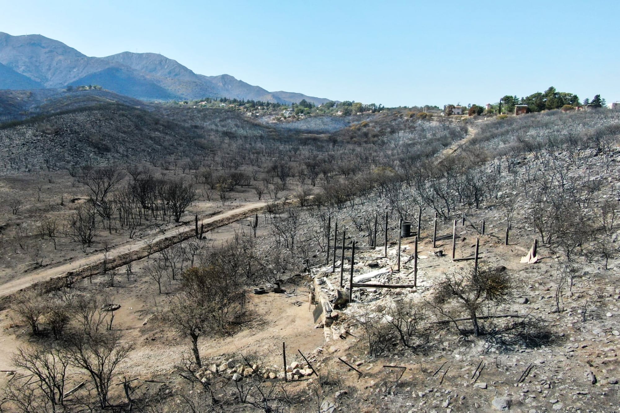 Incendios en Córdoba en septiembre del año pasado