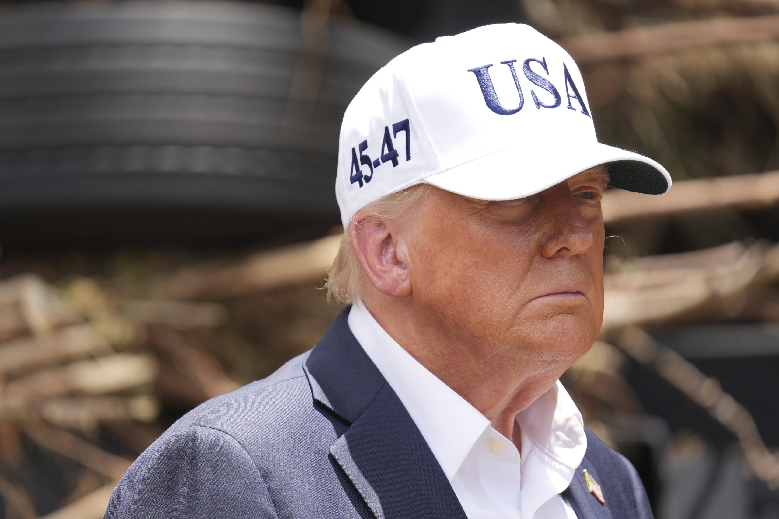 Donald Trump, este viernes, durante una visita a Texas.