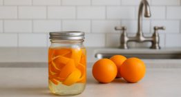 Por qué mezclar cáscaras de naranja con vinagre puede mejorar la limpieza de tu hogar