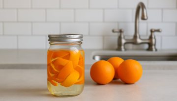 Por qué mezclar cáscaras de naranja con vinagre puede mejorar la limpieza de tu hogar