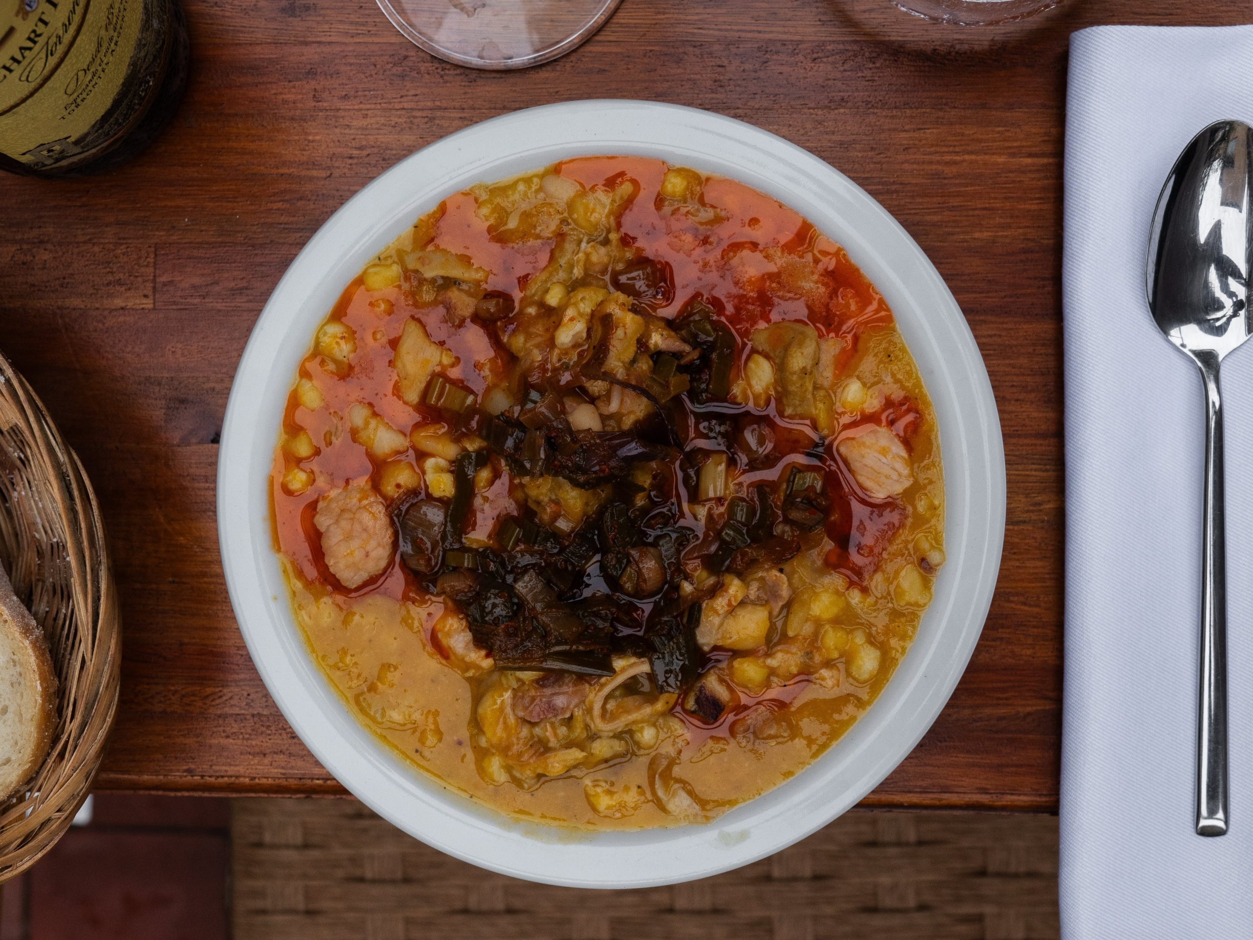 Locro de Abreboca, edición limitada fuera de la carta.